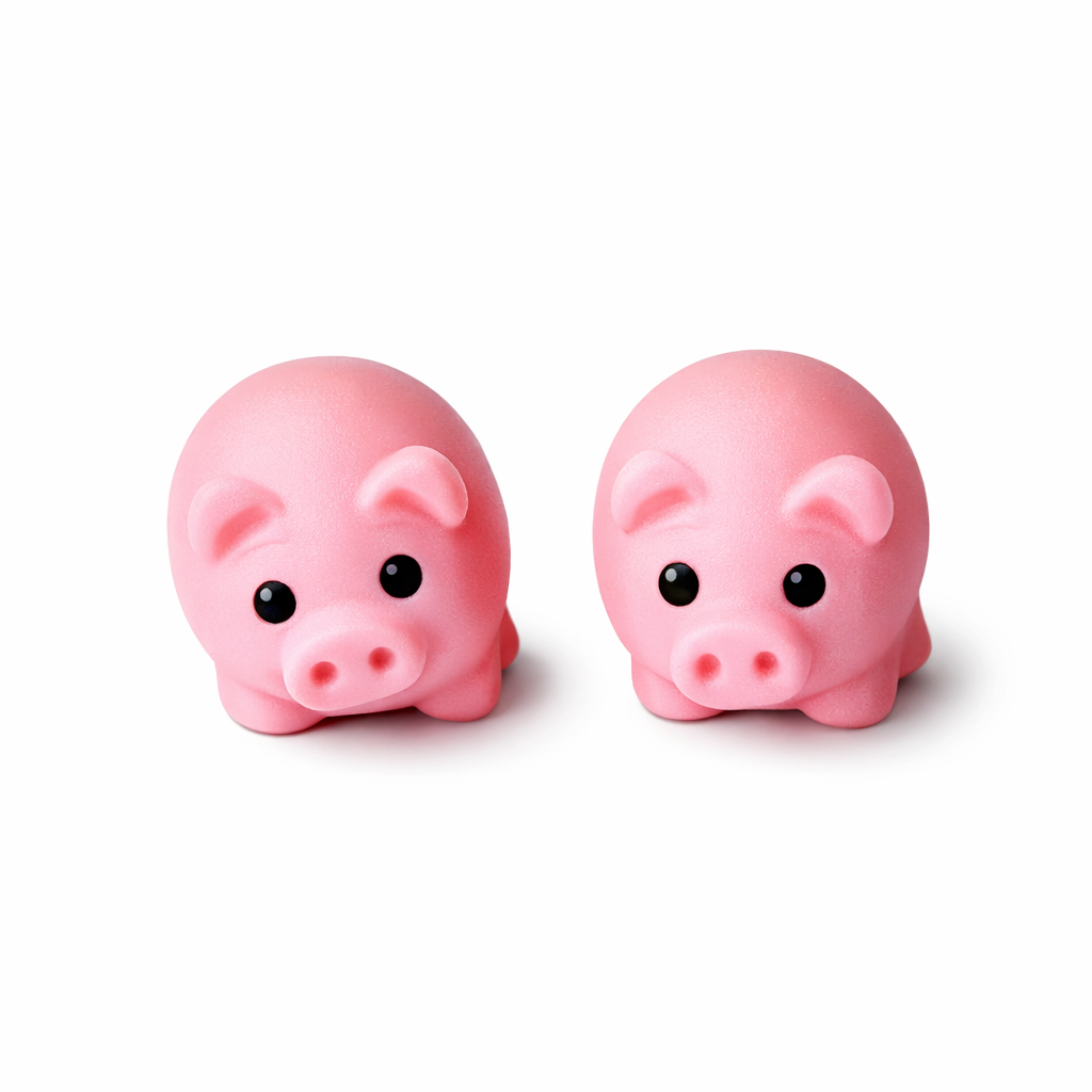 Schweinchen aus dem PIGSTY Spiel