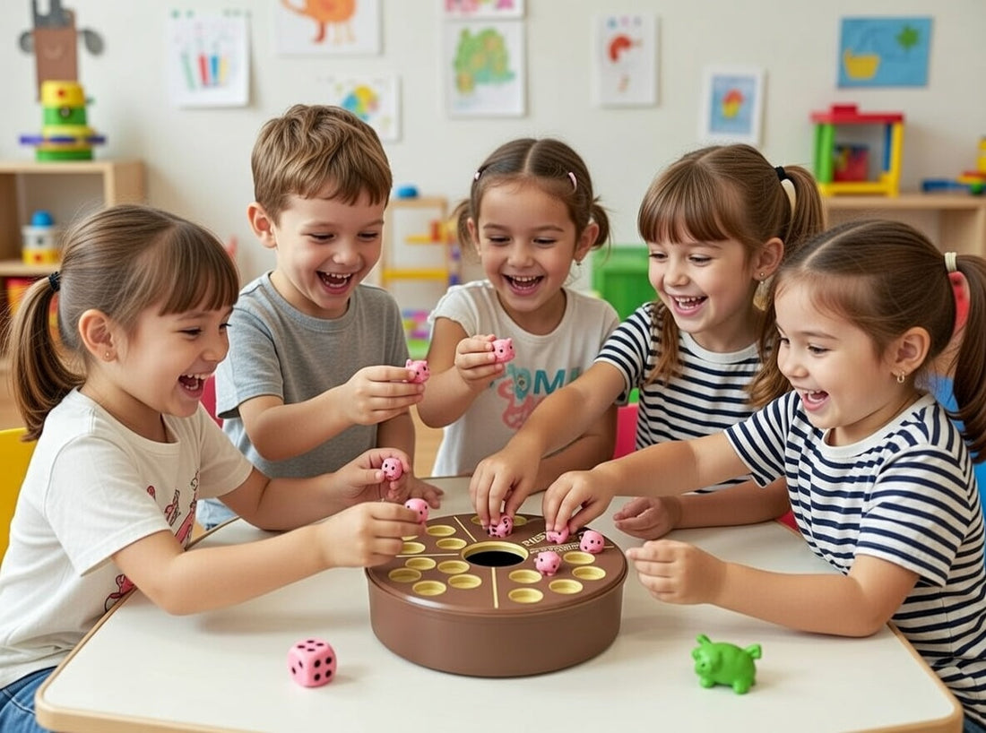 Kindertag in Ammern: Spiele-Spende an die Kita „Bärenstübchen“ – Kinder begeistert von PIGSTY